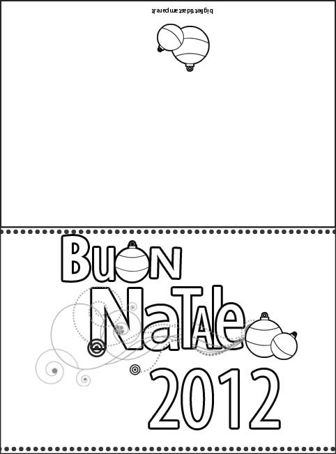 biglietto buon natale 2012 2