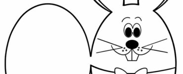 biglietto pasqua con coniglio