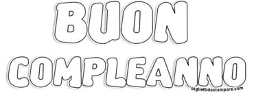 scritta buon compleanno 2
