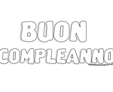 scritta buon compleanno 2