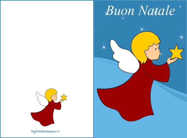 biglietto angelo stella