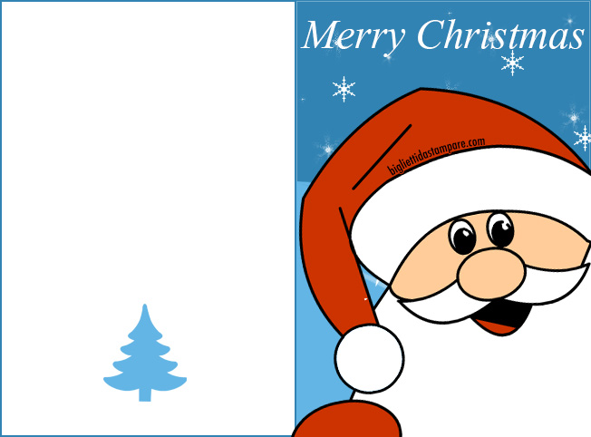 biglietto natale lingua inglese