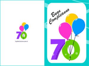Olivia Samuel Biglietto Di Auguri Per 70° Compleanno - Formato A5 Con Busta Gialla - Design 'Gone Fishing' - Prodotto Nel Regno Unito - 3