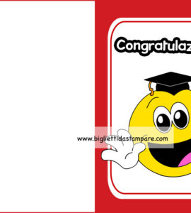 biglietto laurea congratulazioni