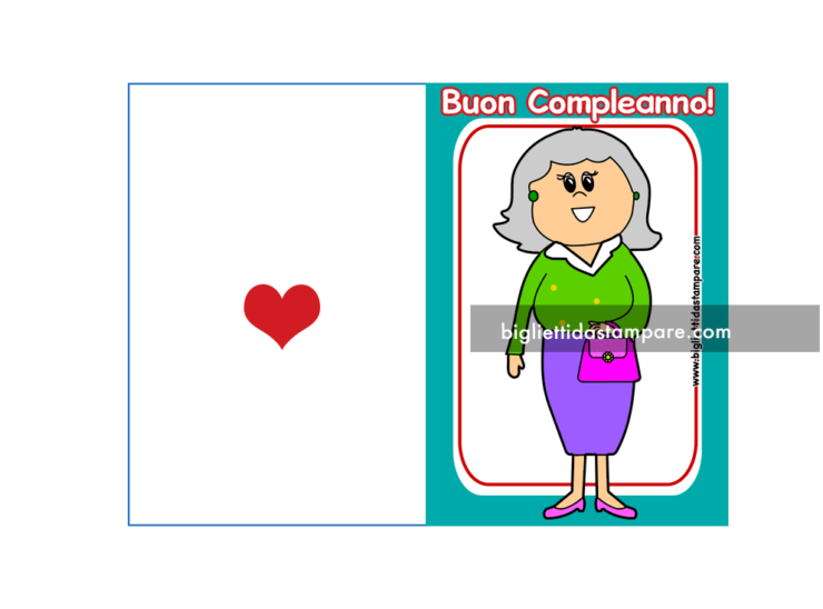 BIGLIETTO DI AUGURI compleanno nonna EUR 2,26 - PicClick IT