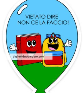 decorazione aula frase
