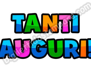 tanti auguri