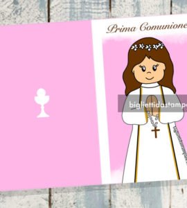comunione bambina