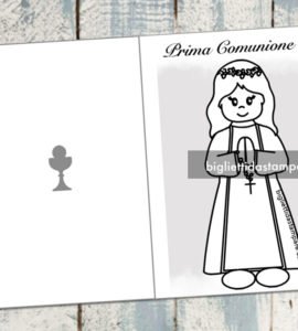 prima comunione bambina