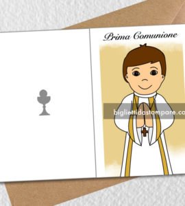 prima comunione bambino tunica