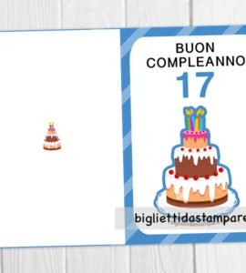 compleanno 17 anni