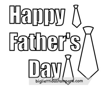 happy fathers day scritta