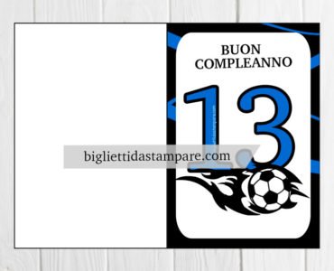 compleanno 13 anni