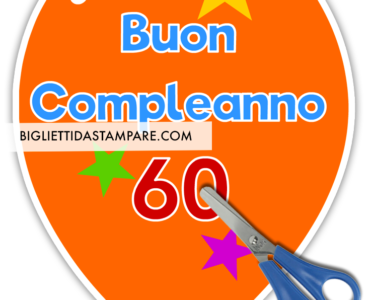 decorazione 60 anni