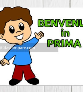 Benvenuti classe prima