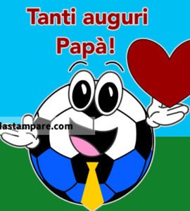auguri papa calcio