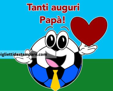 auguri papa calcio
