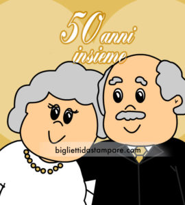 50 anni di matrimonio