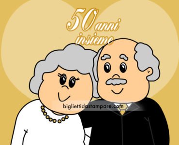 50 anni di matrimonio
