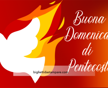 auguri domenica pentecoste