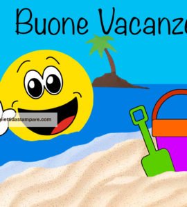 buone vacanze cartolina