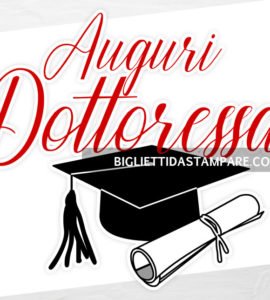 auguri dottoressa