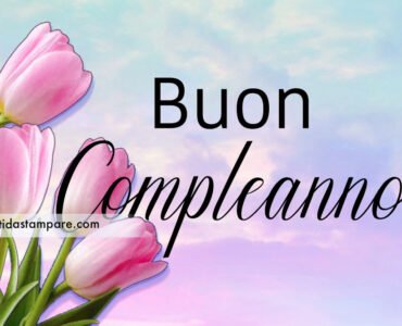 buon compleanno fiori