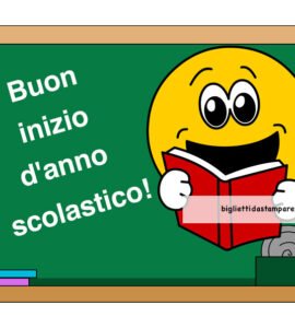 buon inizio anno scolastico
