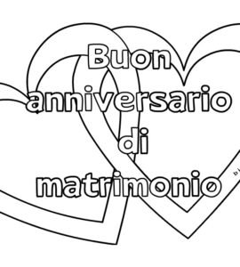 anniversario matrimonio 1