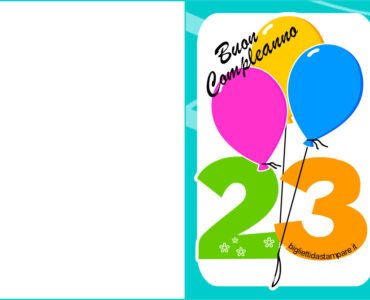 compleanno 23 anni