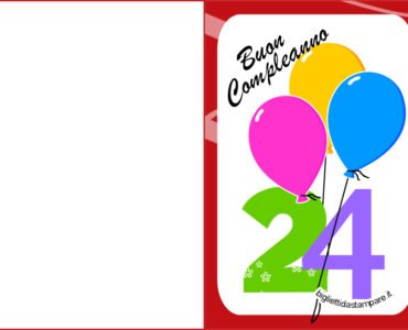compleanno 24 anni