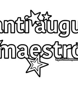 auguri maestro