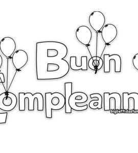 buon compleanno palloncini