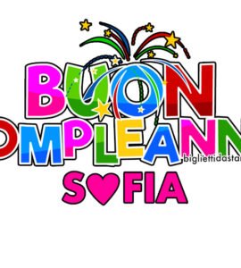 buon compleanno sofia 2