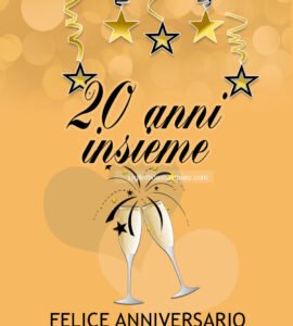 20 anni matrimonio