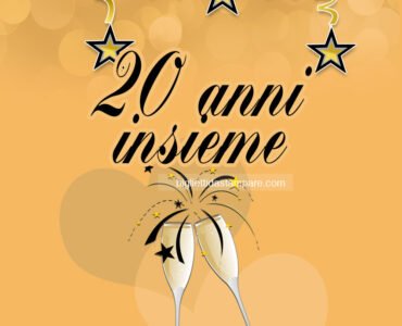 20 anni matrimonio