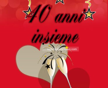 40 anni matrimonio