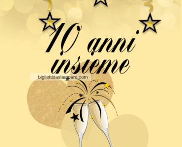 anniversario 10 anni