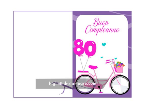 Frasi Compleanno 80 Anni Uomo Auguri compleanno 80 anni - Biglietti da stampare