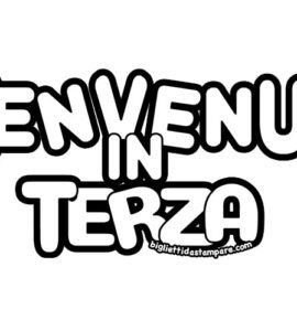 benvenuti terza