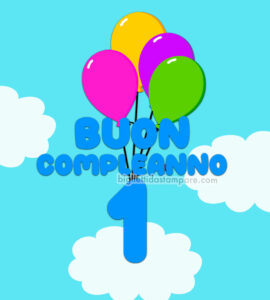 compleanno 1 anno