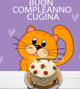compleanno cugina