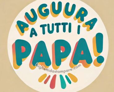 auguri a tutti i papa