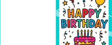 biglietto compleanno doodle