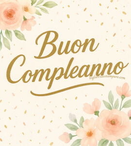 buon compleanno elegante