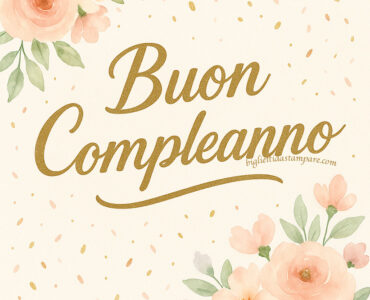 buon compleanno elegante