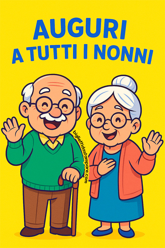 auguri nonni