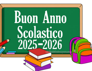 buon anno scolastico 2025 26