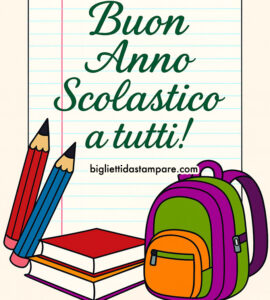 frasi buon anno scolastico