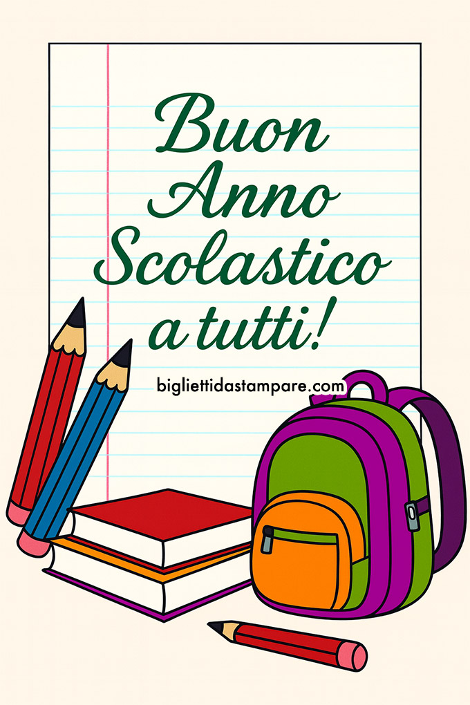 frasi buon anno scolastico